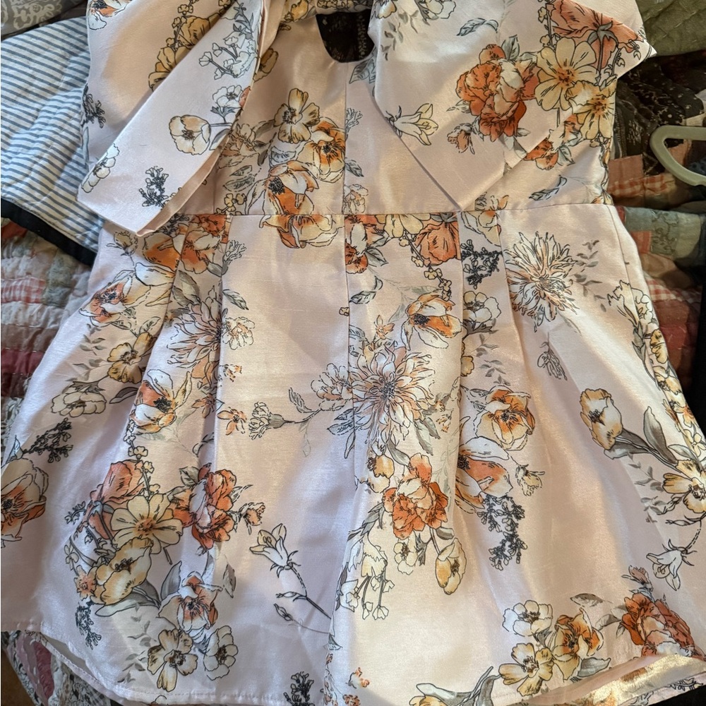 Floral Buddy Love Halter Romper